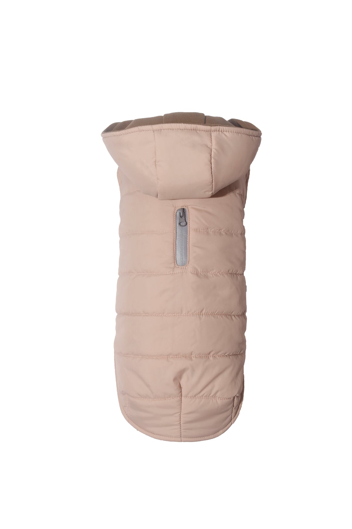 Outdoor dog winter warm jacket with hoodie dog coat