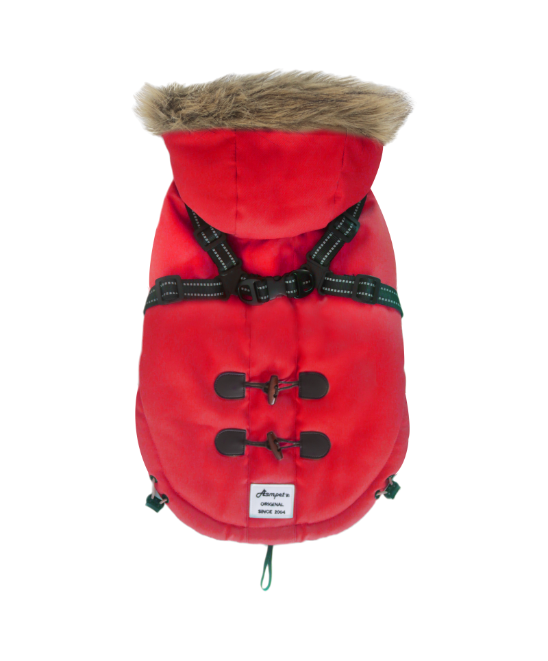Dog heavy coat 2 in 1 dog winter jacket