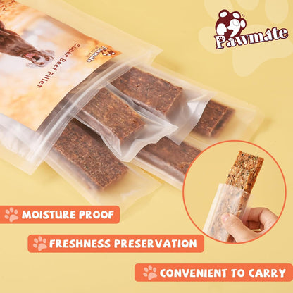 Pawmate Chicken Apple Jerky - Long-Lasting Dog Chews (10.58 oz)