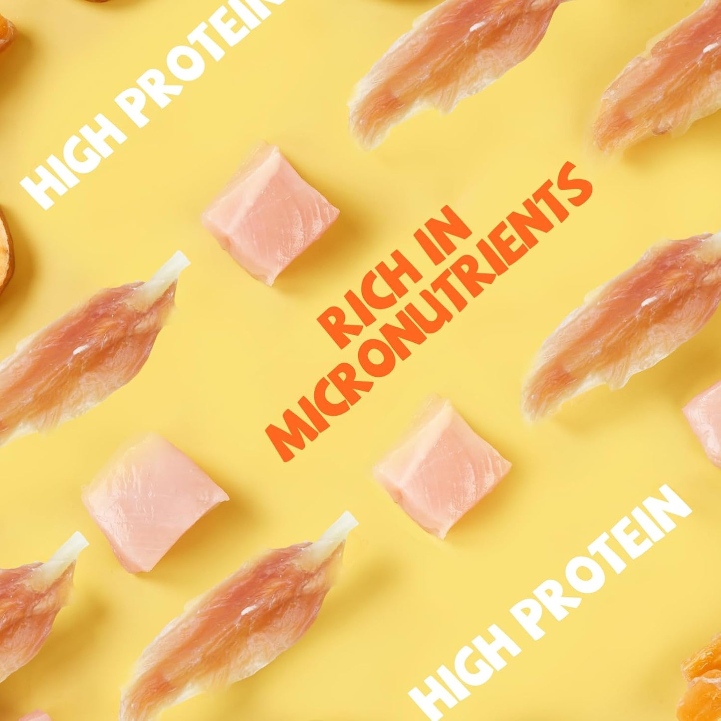 Pawmate Chicken Wrapped Cod Sticks - High Protein Dog Treats (9-10 Count)