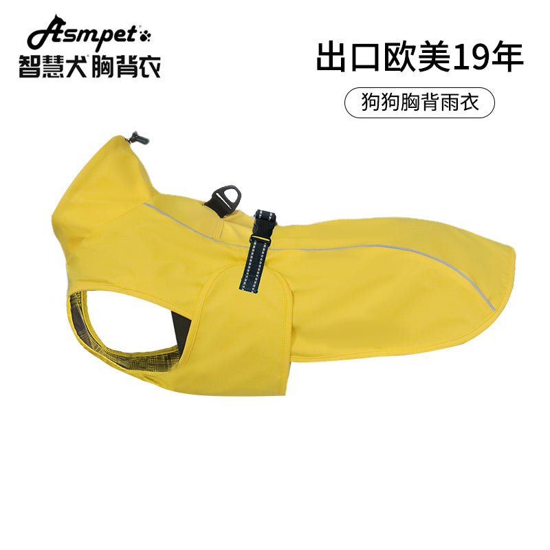 Dog waterproof raincoat 2 in 1 dog coat