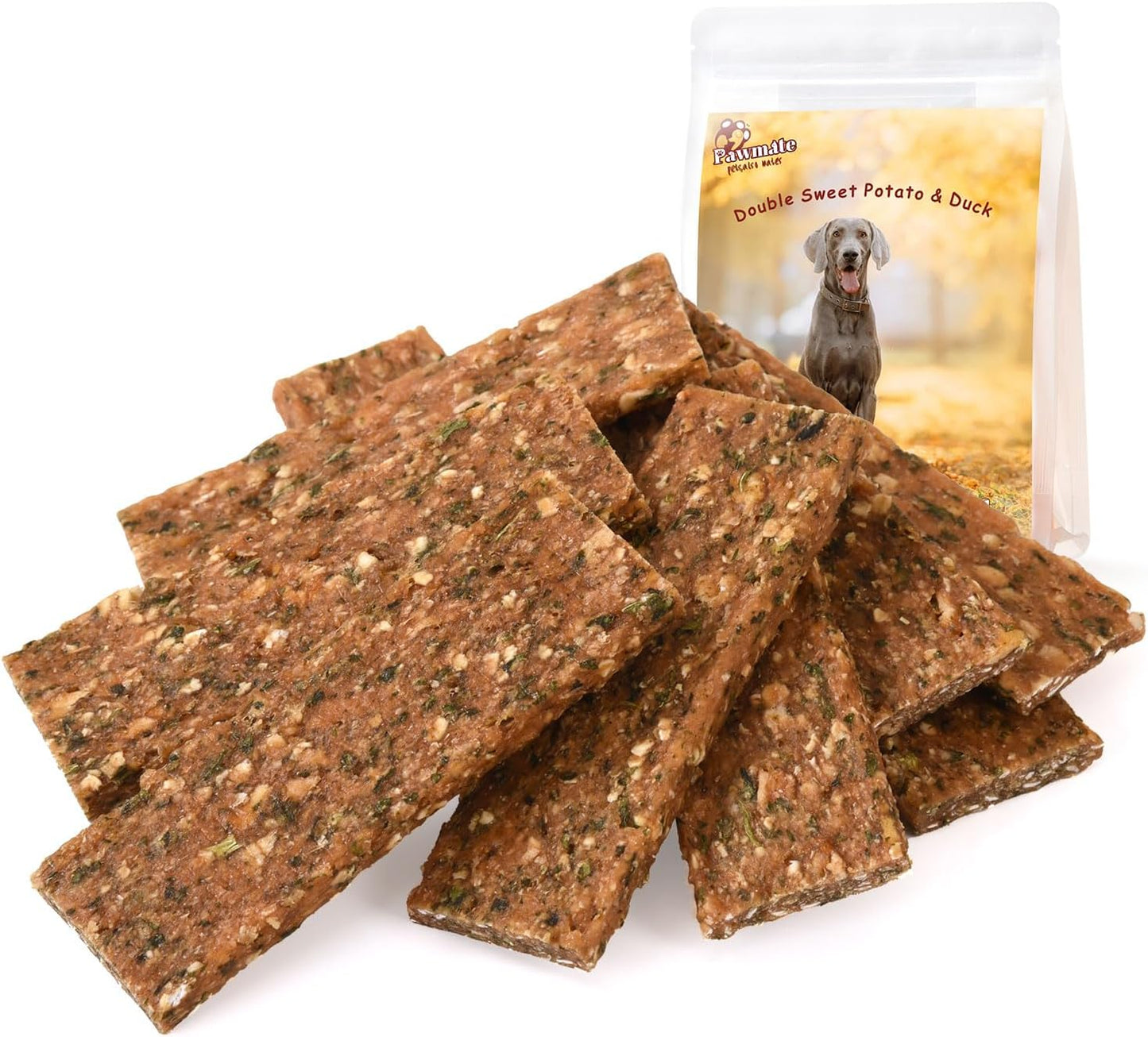 Pawmate Chicken Apple Jerky - Long-Lasting Dog Chews (10.58 oz)