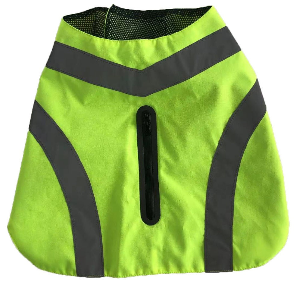Dog warning jacket highlight coat