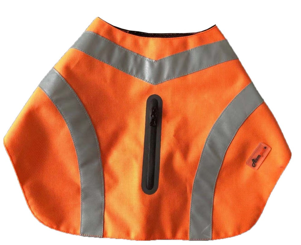 Dog warning jacket highlight coat