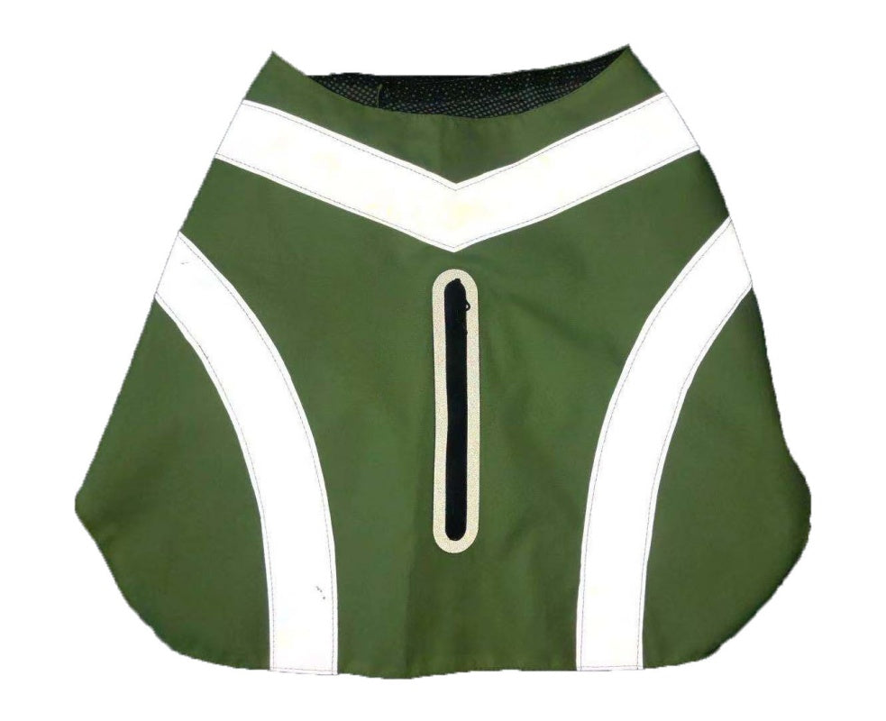 Dog warning jacket highlight coat