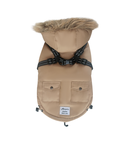 Dog heavy coat 2 in 1 dog winter jacket