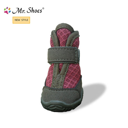 Mesh breathable dog boots,paw protectors for hot pavement