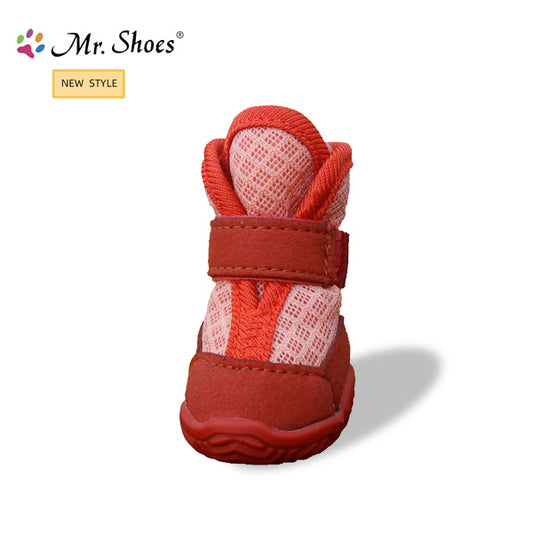 Mesh breathable dog boots,paw protectors for hot pavement