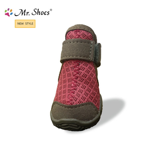 Mesh breathable dog boots,paw protector for hot pavement