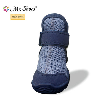 Mesh breathable dog boots,paw protector for hot pavement