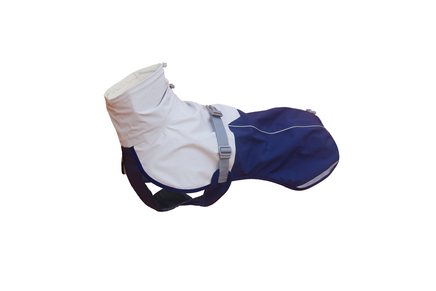 Asmpet Hard Shell Warter Proof Dog rain jacket for large dog