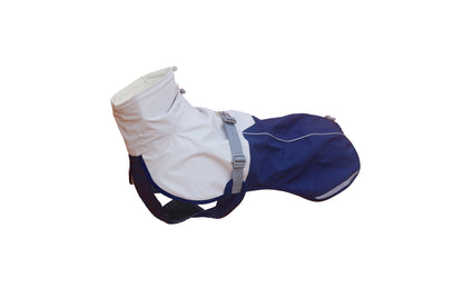 Asmpet Hard Shell Warter Proof Dog rain jacket for large dog