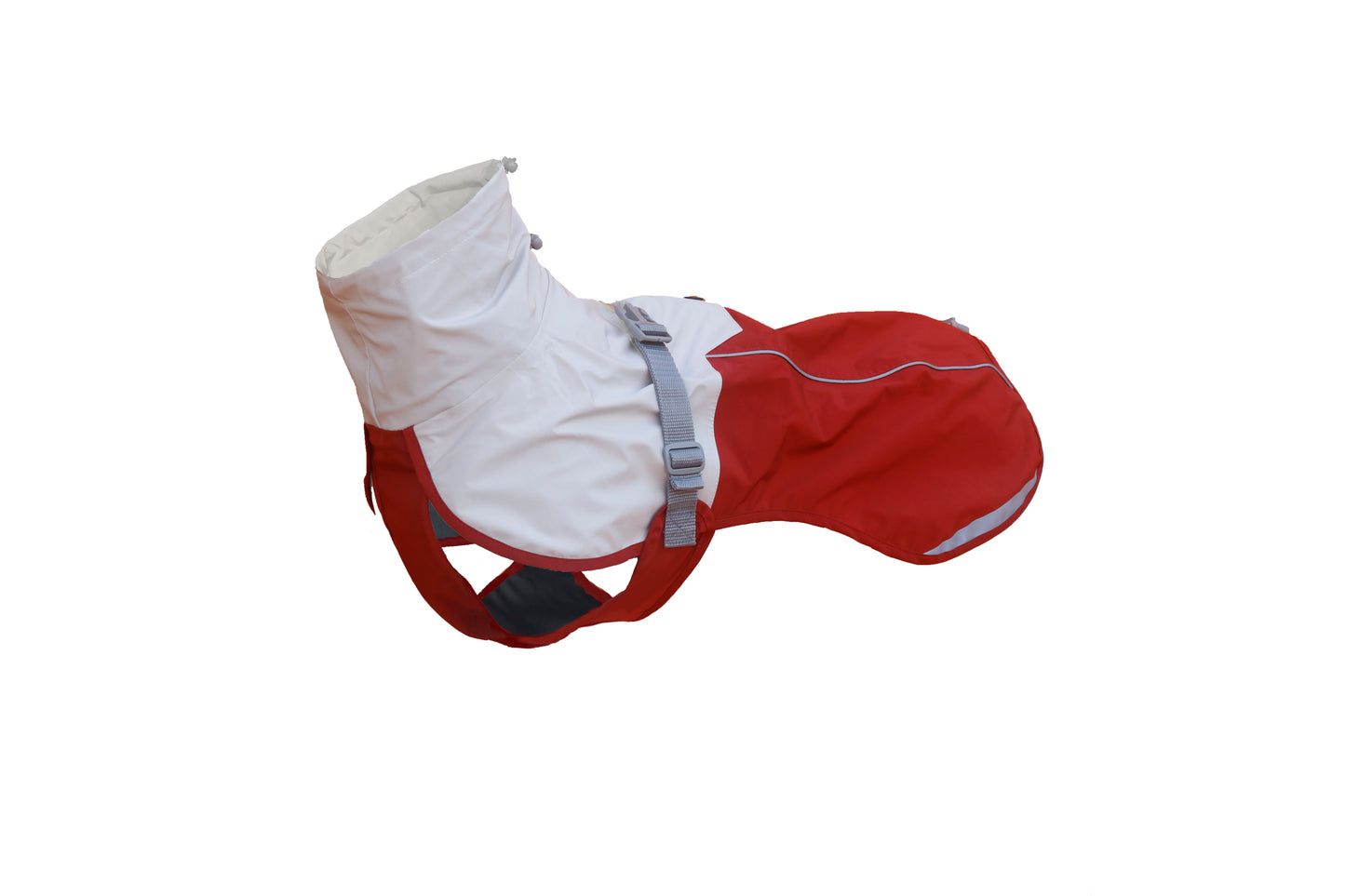Asmpet Hard Shell Warter Proof Dog rain jacket for large dog