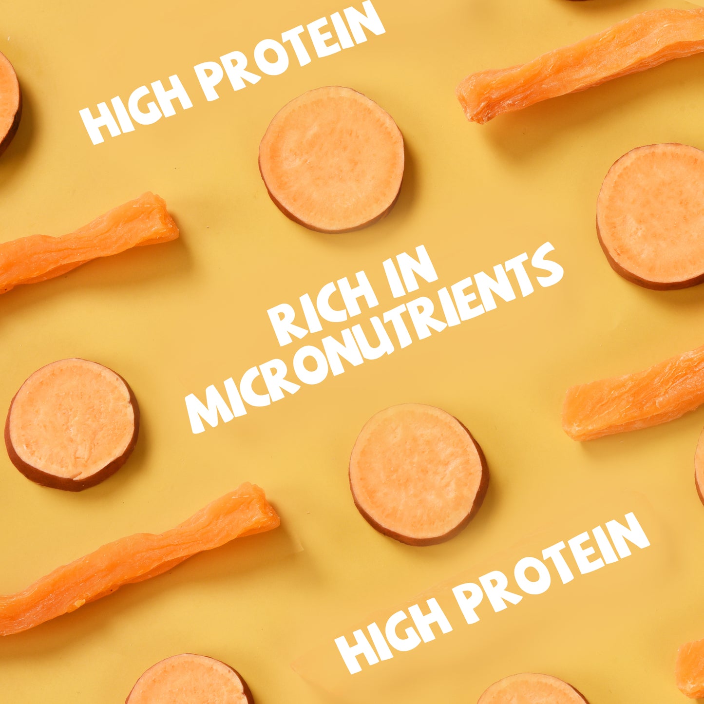 Sweet Potato Dog Treats, Healthy Low Fat Dog Chews Rawhide Free Grain Free Training Treats for Small Medium Large Dogs 27-31 Counts