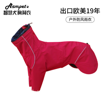 Dog coat waterproof dog jacket