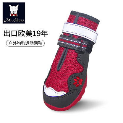 Breathable Mesh Dog Shoes – Lightweight & Flexible for Daily Walks