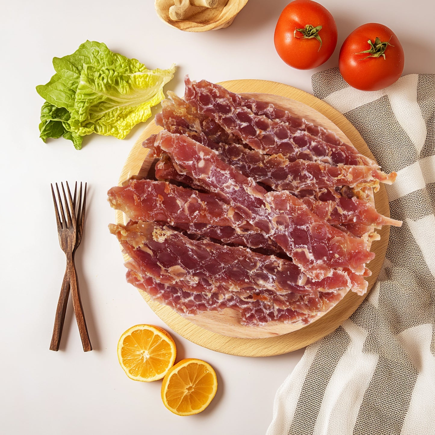 Pawmate Duck Jerky Dog Treats, High Protein Pure Chicken Snacks for Small Medium Large Dog, 11 oz