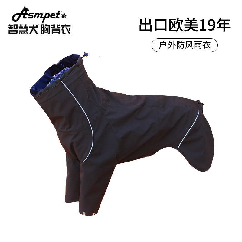 Dog coat waterproof dog jacket