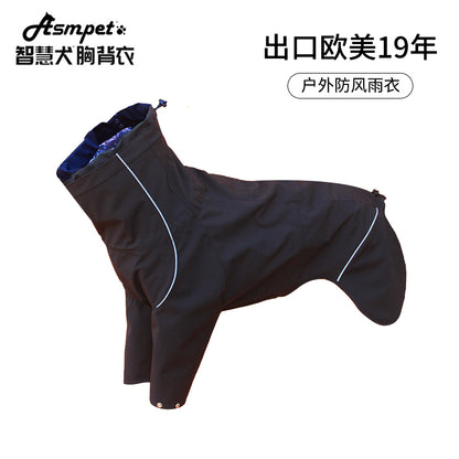 Dog coat waterproof dog jacket