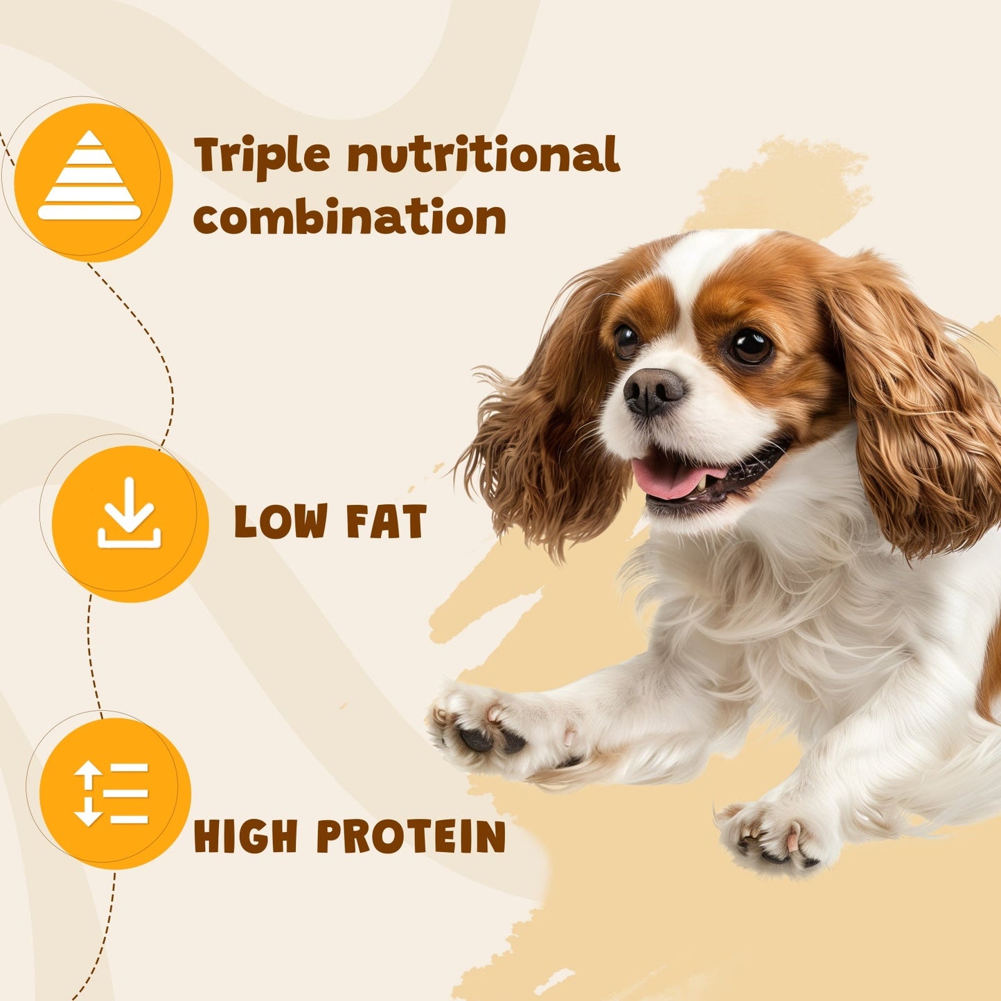 ASMPET Rawhide Dog Treats Chicken & Duck Wrapped Rawhide Sweet Potato Stick, Long Lasting Dog Bone, Teeth Cleaning for Medium Large Dogs, 10.6oz