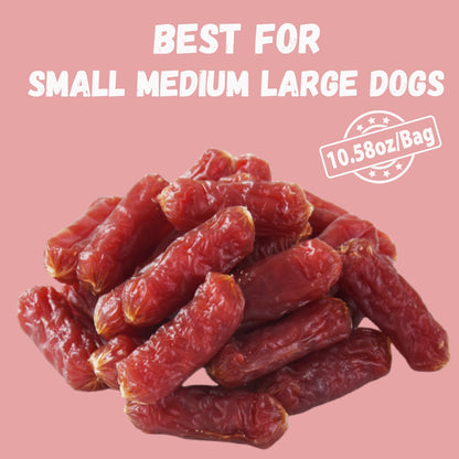 Pawmate Duck Sausage Dog Treats, Freshly Made with Real Duck for All Dogs, 11oz