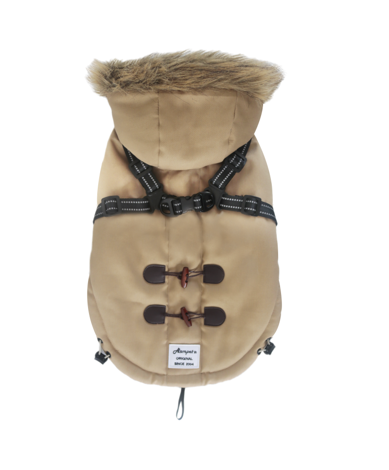 Dog heavy coat 2 in 1 dog winter jacket