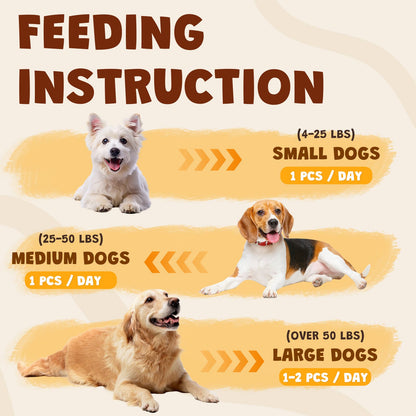 ASMPET Long Lasting Dog Treat, Chicken & Duck Wrapped Rawhide Dog Chew, Teeth Cleaning Bone for Small Medium Large Breed (10.6oz)