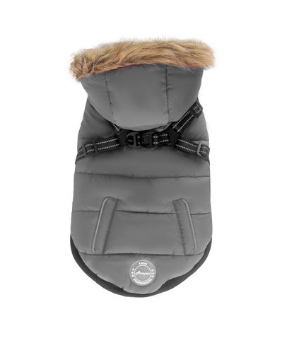 Dog winter coat 2 in 1 outdoor dog jacket