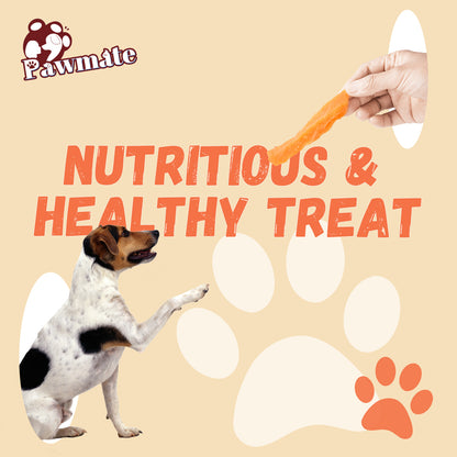 Sweet Potato Dog Treats, Healthy Low Fat Dog Chews Rawhide Free Grain Free Training Treats for Small Medium Large Dogs 27-31 Counts