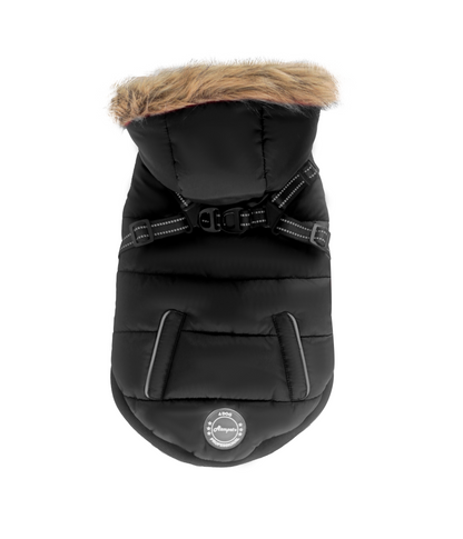 Dog winter coat 2 in 1 outdoor dog jacket
