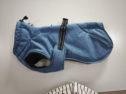 Outdoor dog winter warm jacket for large dog
