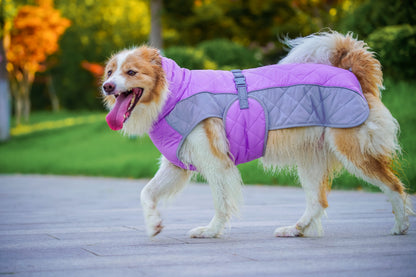 Outdoor DTM dog winer blacket warm coat for large dog