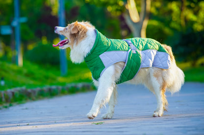 Outdoor DTM dog winer blacket warm coat for large dog