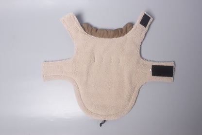 Outdoor dog coat functional 2-in-1 harness winter dog jacket