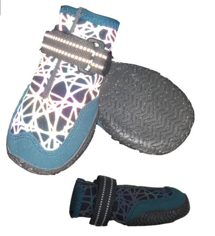 Mr.Shoes reflective dog shoes anti-slip dog boots