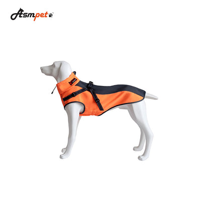 Reflective Dog Jacket – High Visibility Safety Coat for Night Walks, Waterproof & Windproof with Warm Fleece Lining, Ideal for Small Medium Large Dogs