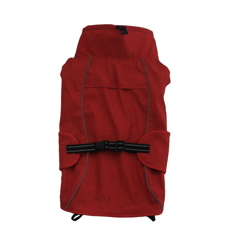 Dog raincoat 2 in 1 waterproof dog coat