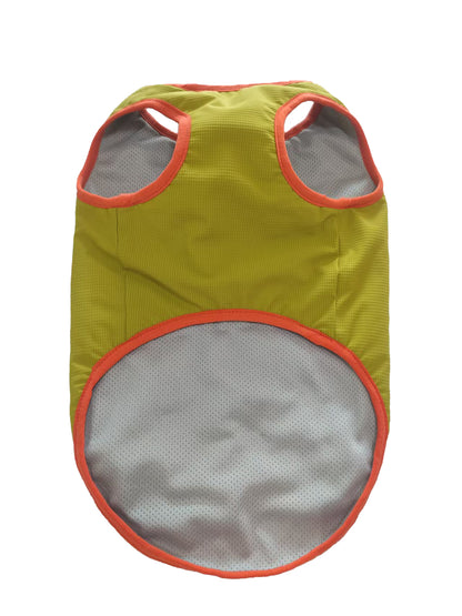 Outdoor dog cooling vest with UF for summer
