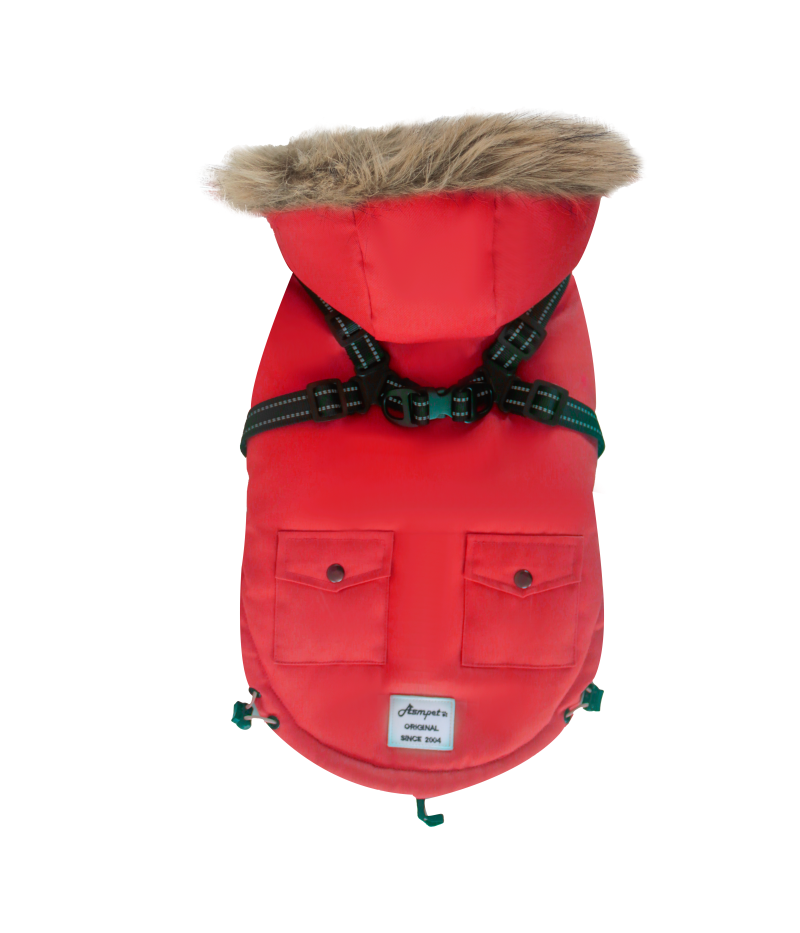 Dog heavy coat 2 in 1 dog winter jacket