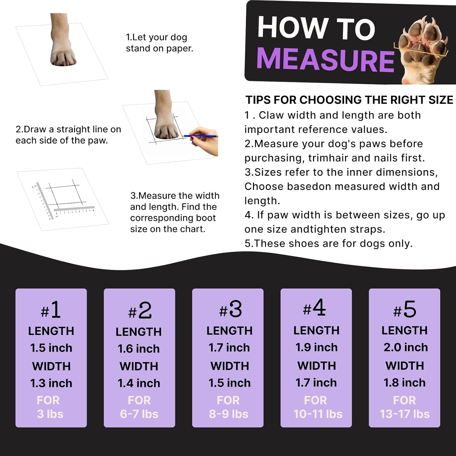 Dog Shoes for Small Dogs Breathable Puppy Dog Boots & Paw Protectors for Summer Hot Pavement Winter Snow Dog Booties with Reflective Strips Anti Slip Sole for Hardwood Floorspurple01